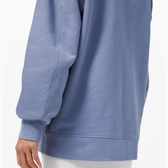 Lululemon Perfectly Oversized Crew * Water Drop - Picture 5 of 6